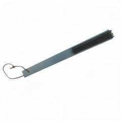 Blue color custom hotel supplies wood hanger brush shoehorns
