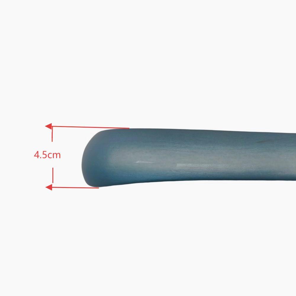 Blue color custom hotel supplies wood hanger brush shoehorns