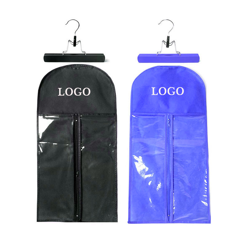 custom wood hair extensions hanger bag