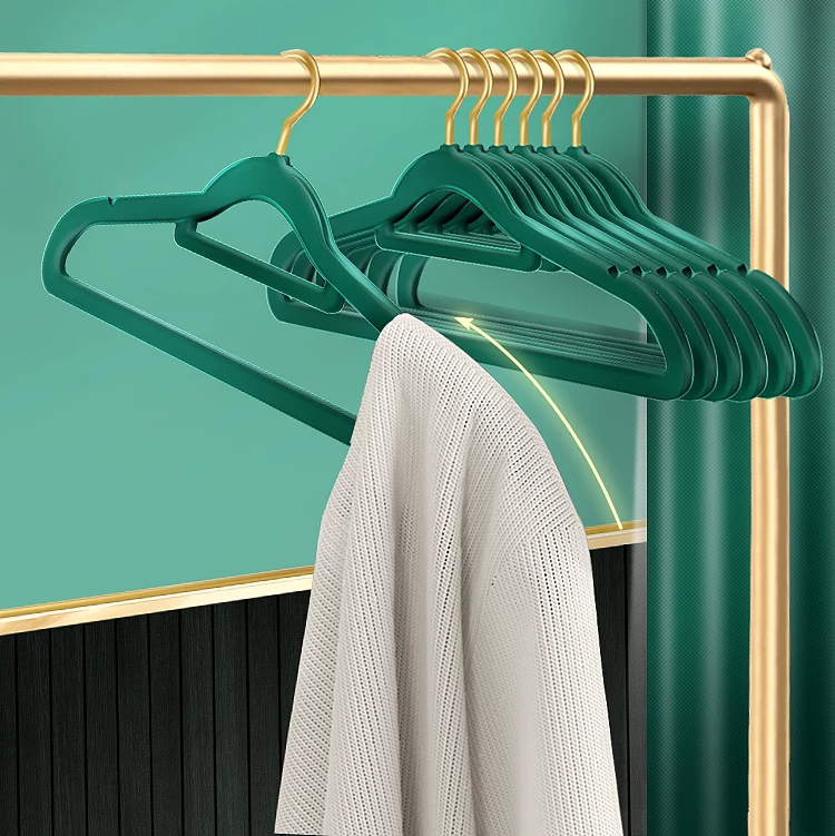 velvet hanger non slip