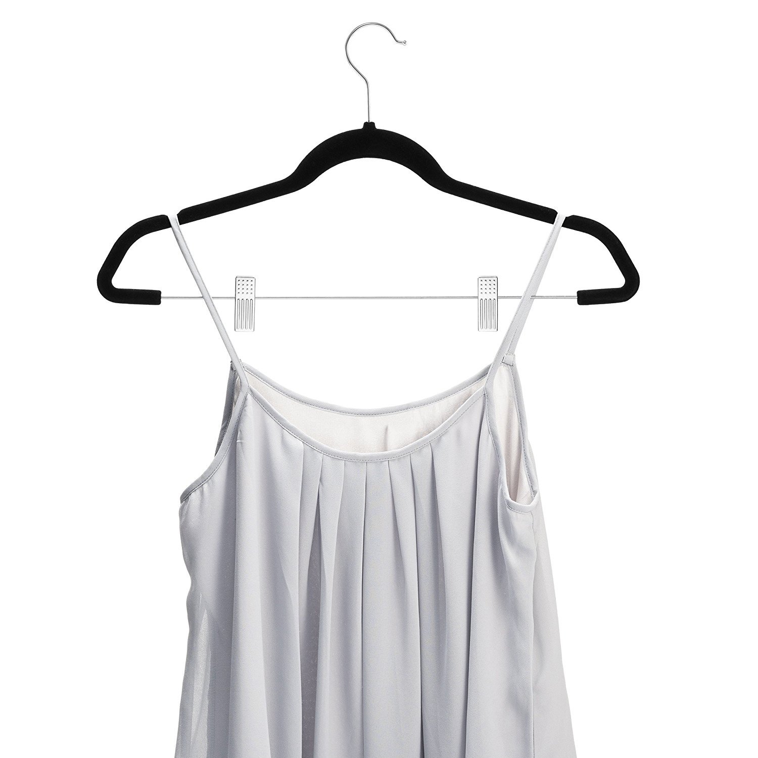 velvet hanger black inspring 