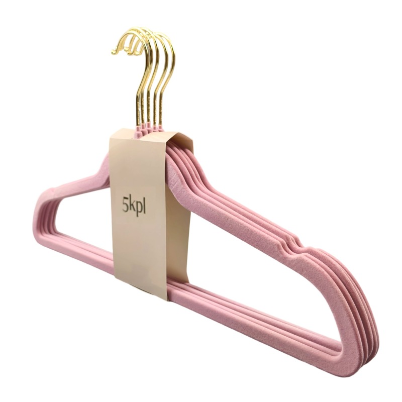 Custom velvet cloth hangers in bulk cheap price