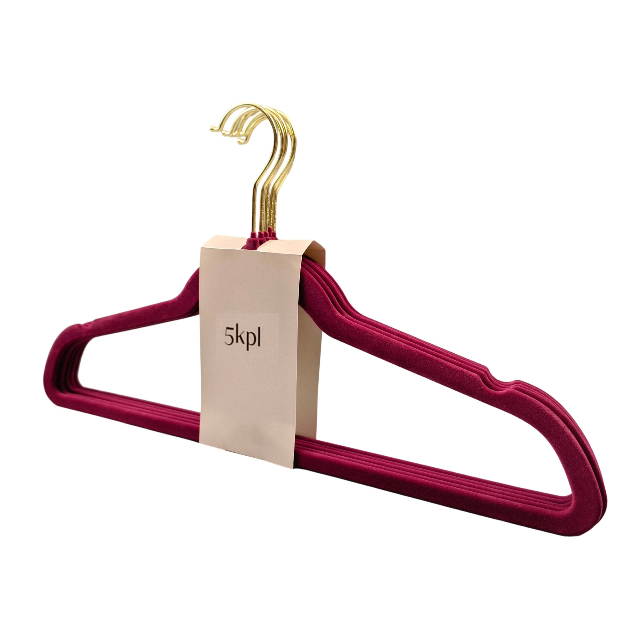 Custom velvet cloth hangers in bulk cheap price