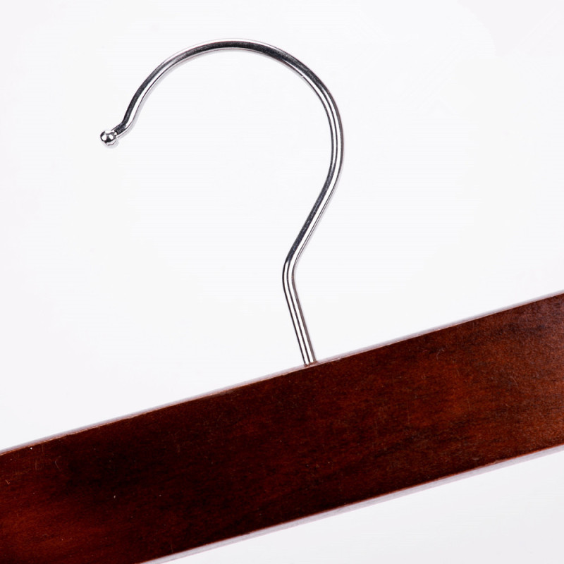 Wooden trouser clamp skirt hangers