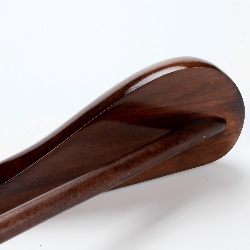 Dark Wood Custom Logo Suit Clothes Hangers