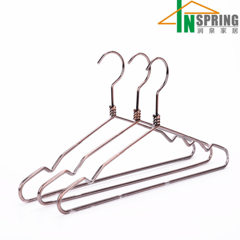Custom Color Wire Clothes anti slip hangers