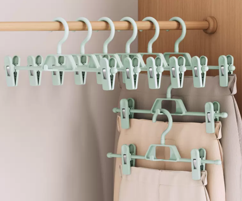 Custom Color Join-able Space Saving Plastic Hangers