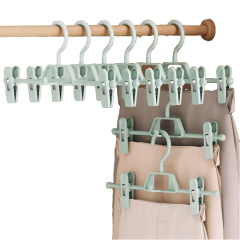Custom Color Join-able Space Saving Plastic Hangers