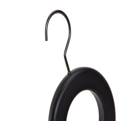 Scarf hangers manufacturer high quality custom black hanger