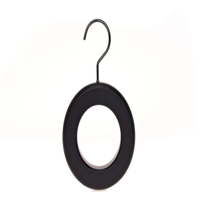 Scarf hangers manufacturer high quality custom black hanger