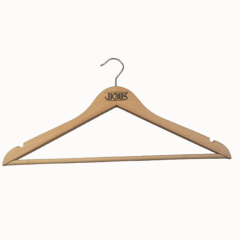 Multipurpose wooden pant coat hanger