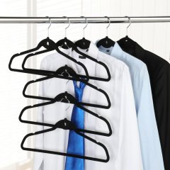 Space Saving Swivel Hook Velvet Hangers Wholesale