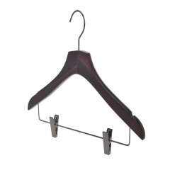 Boutique exquisite luxury coat wooden hanger