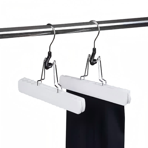 Wooden multipurpose clamp custom household pants hanger