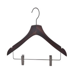 Boutique exquisite luxury coat wooden hanger