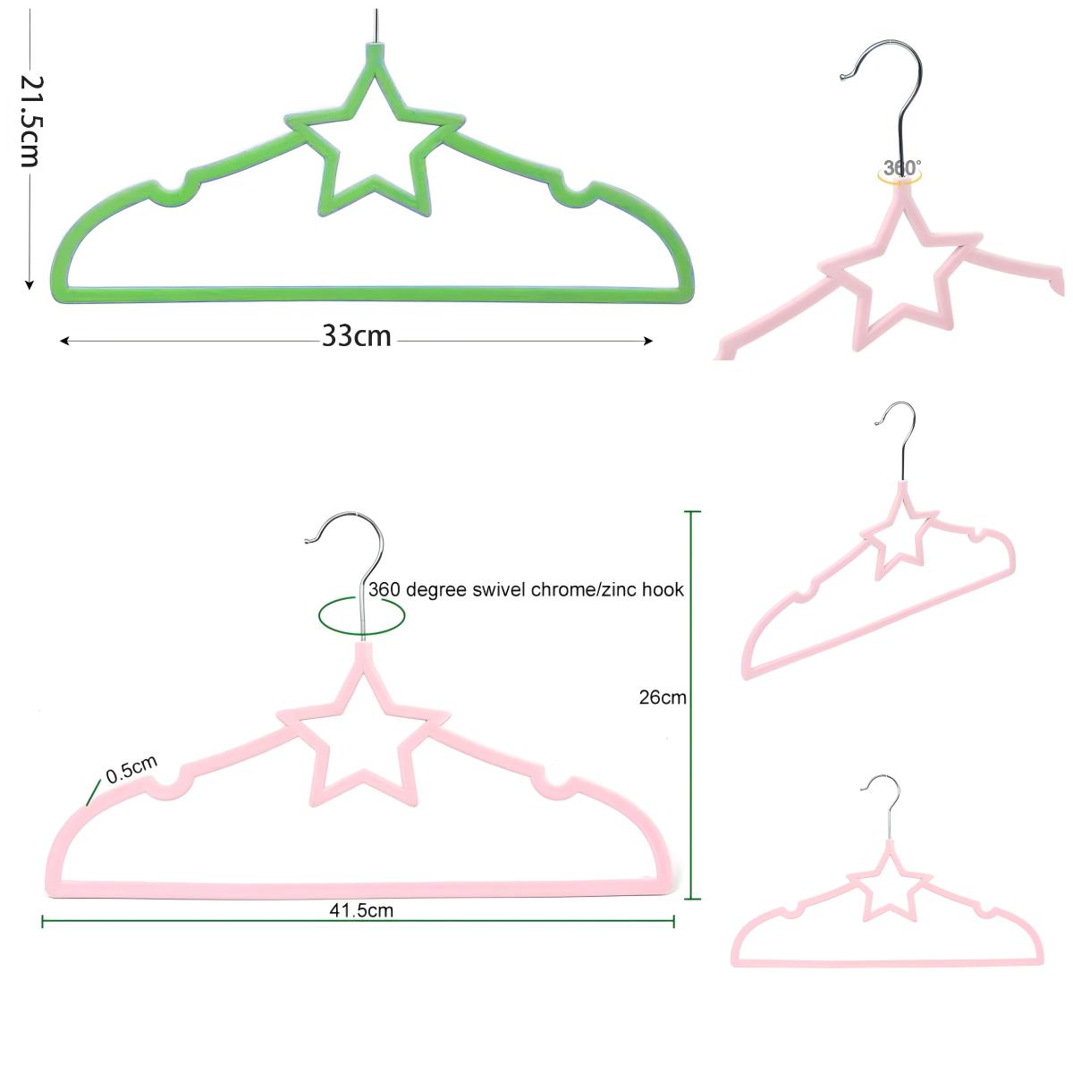 custom velvet cloth hangers