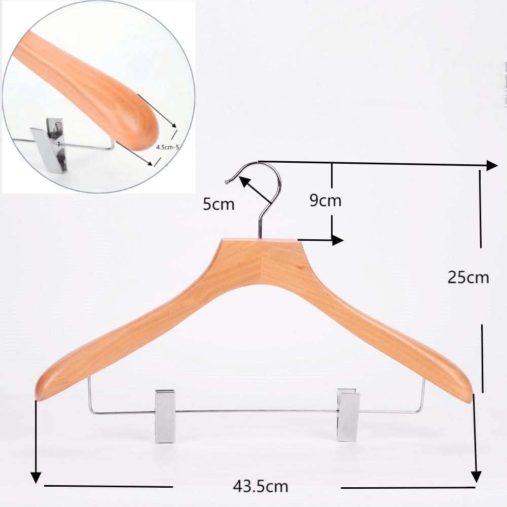 wooden pant coat hangers