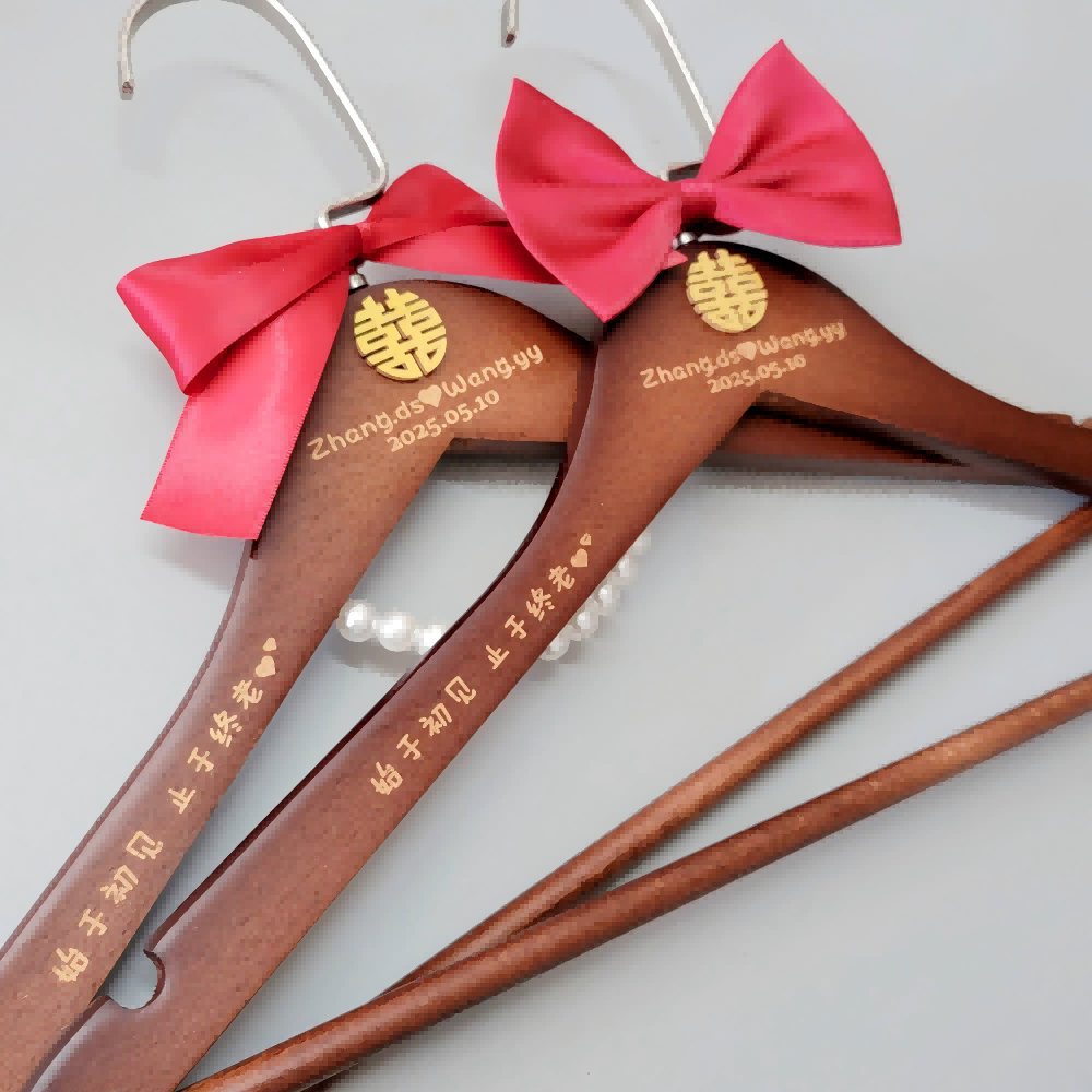 wooden bridal hanger inspring