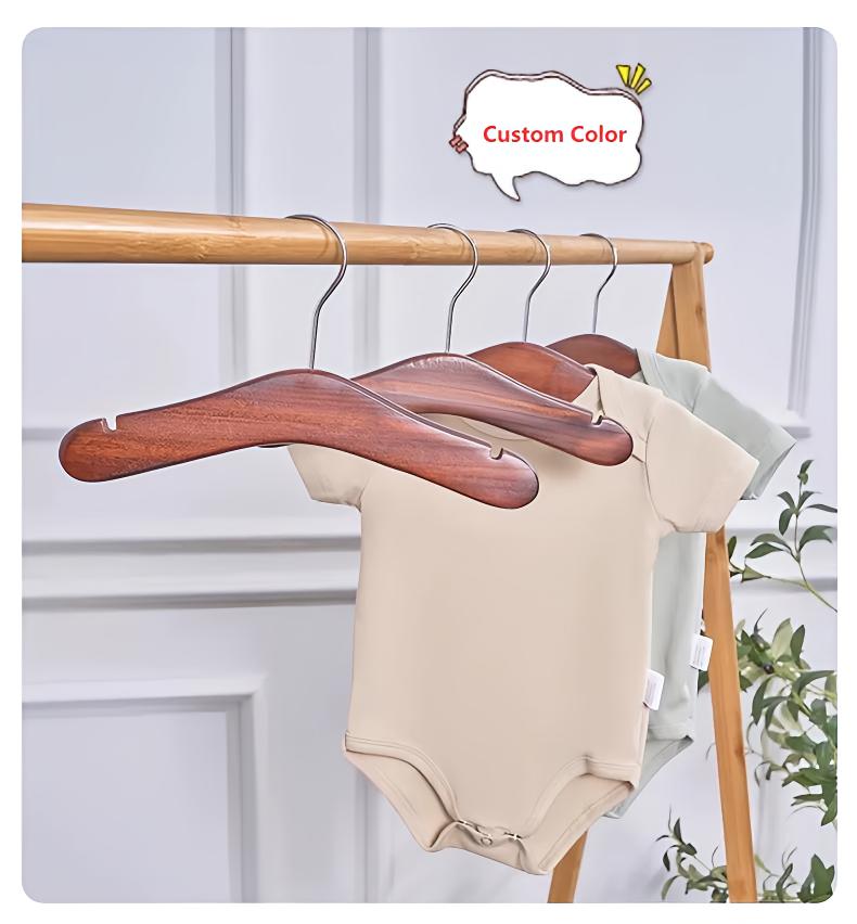 infant wooden hangers