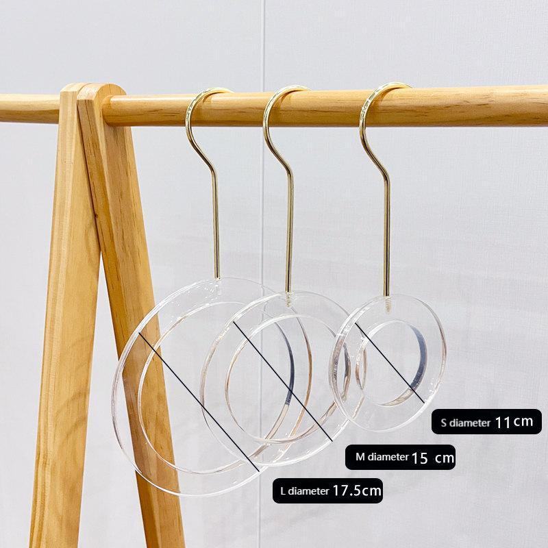 plastic scarf acrylic hanger
