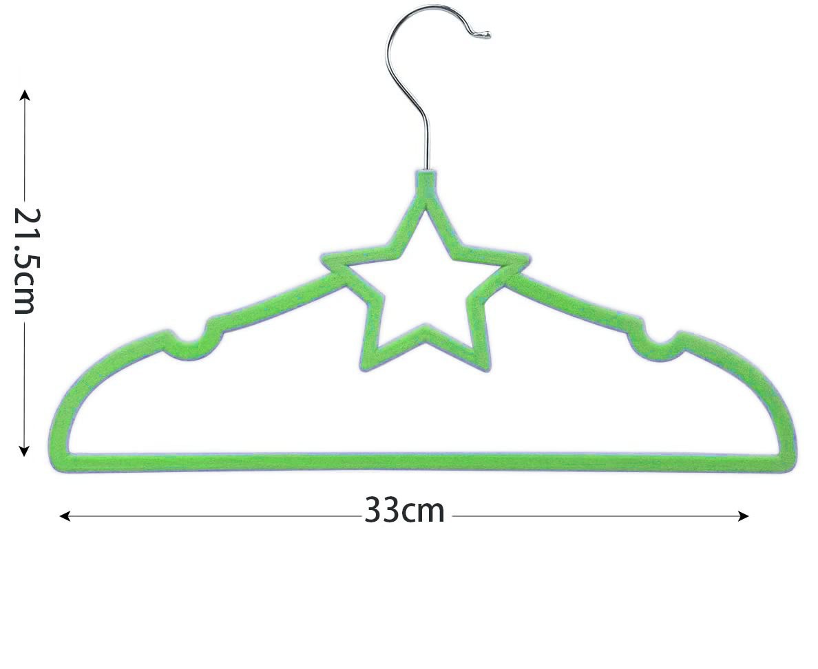infant velvet clothes hanger