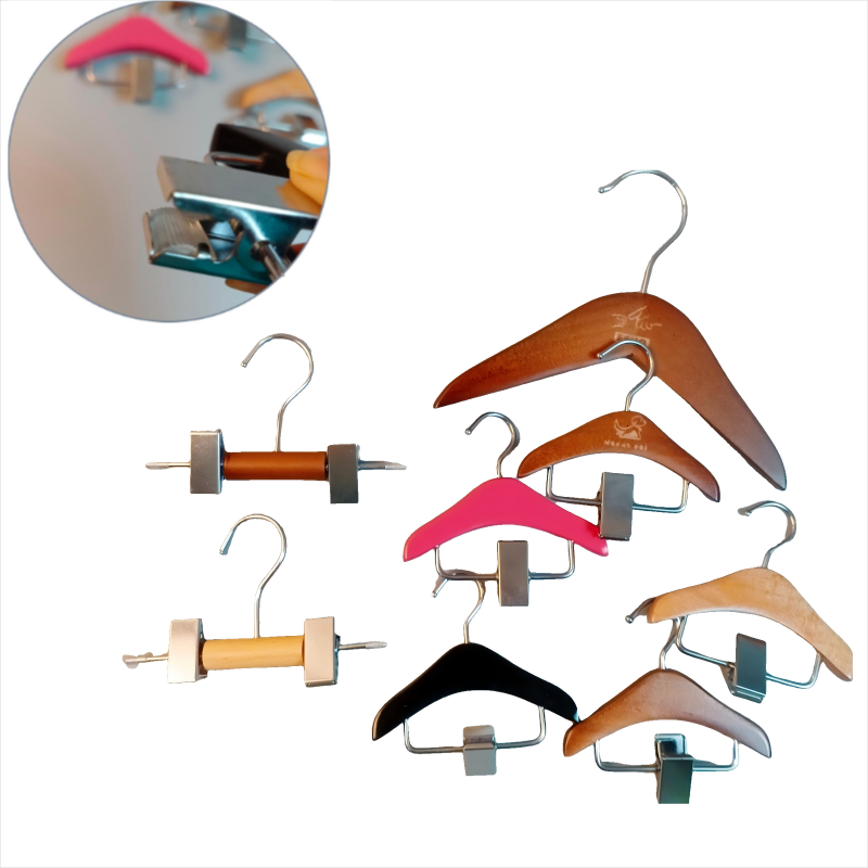 wooden clothes hanger