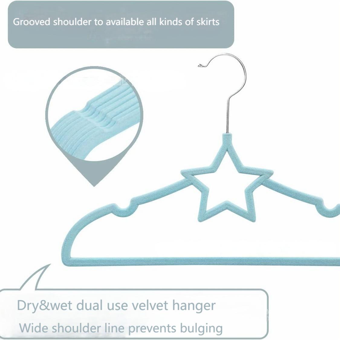 velvet cloth hangers