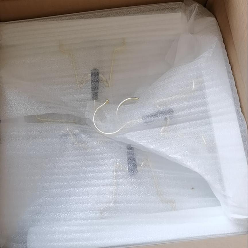 wooden hair extensions hangers packaging