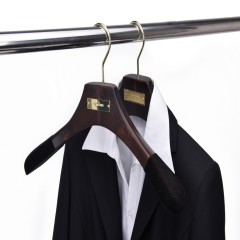 Custom boutique luxury wooden hangers