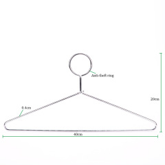hotel anti theft stainless steel hangers wholesale