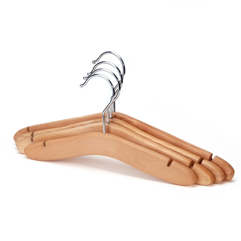 Kids custom wooden hangers baby clothes hanger