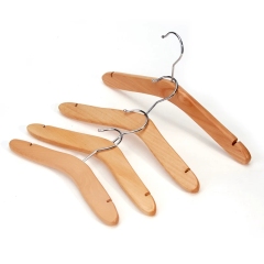Kids custom wooden hangers baby clothes hanger