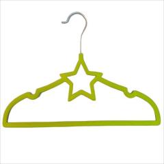 Flock hangers manufacturer velvet cloth baby adult hangers