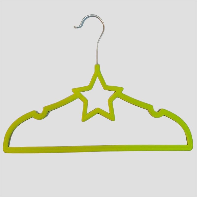 Flock hangers manufacturer velvet cloth baby adult hangers