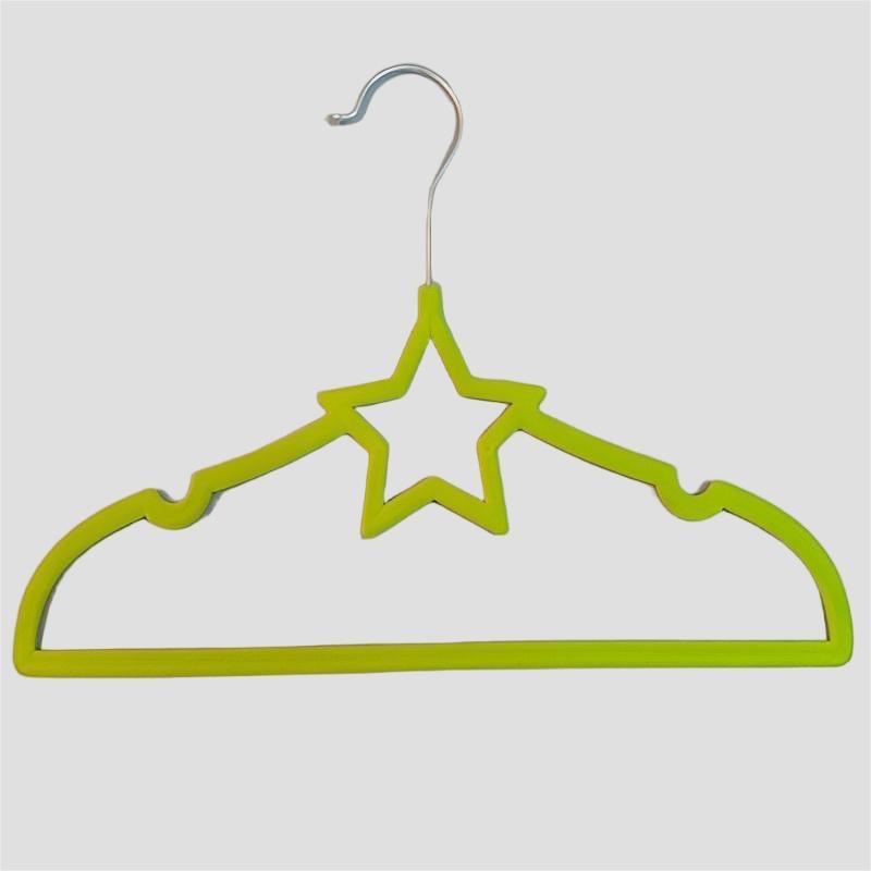 Flock hangers manufacturer velvet cloth baby adult hangers