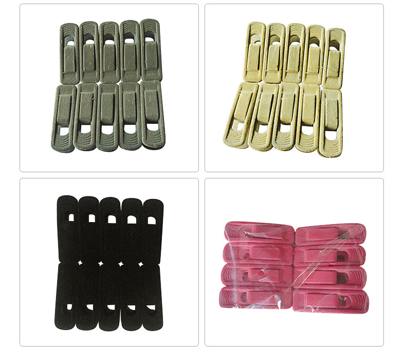 Velvet cloth hangers with clips wholesale