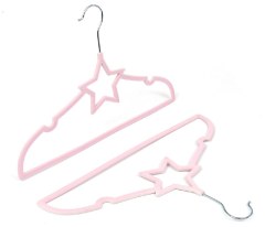 Inspring Star Shape Childrens Velvet hangers