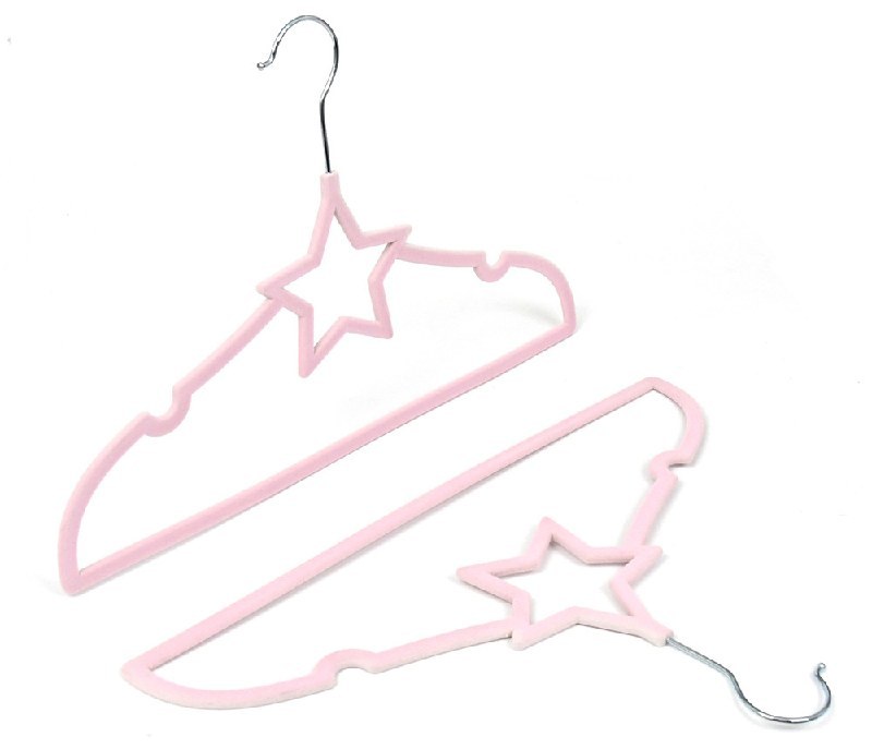 Inspring Star Shape Childrens Velvet hangers
