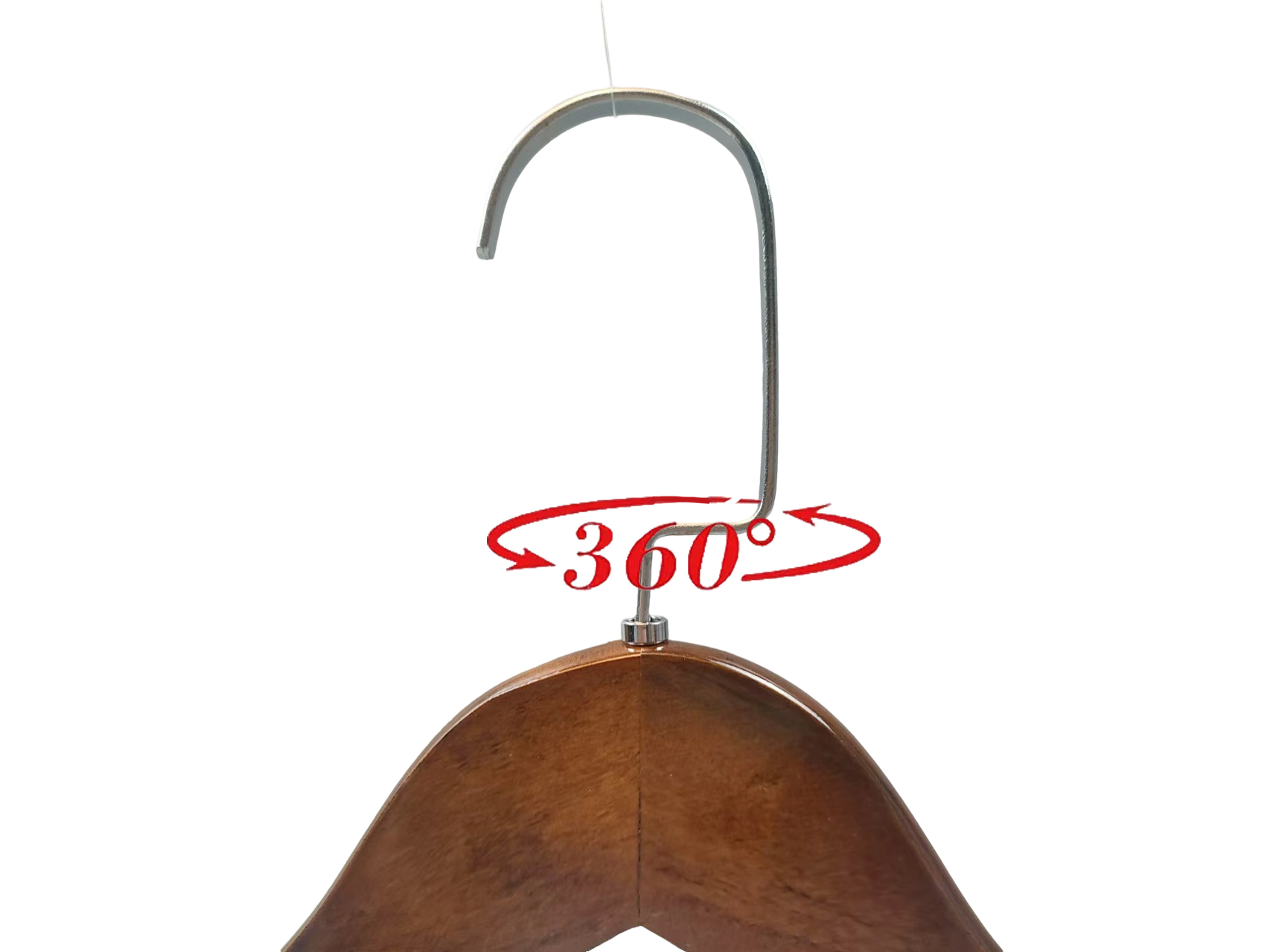 hotel supplies custom luxury wooden clothes hangers