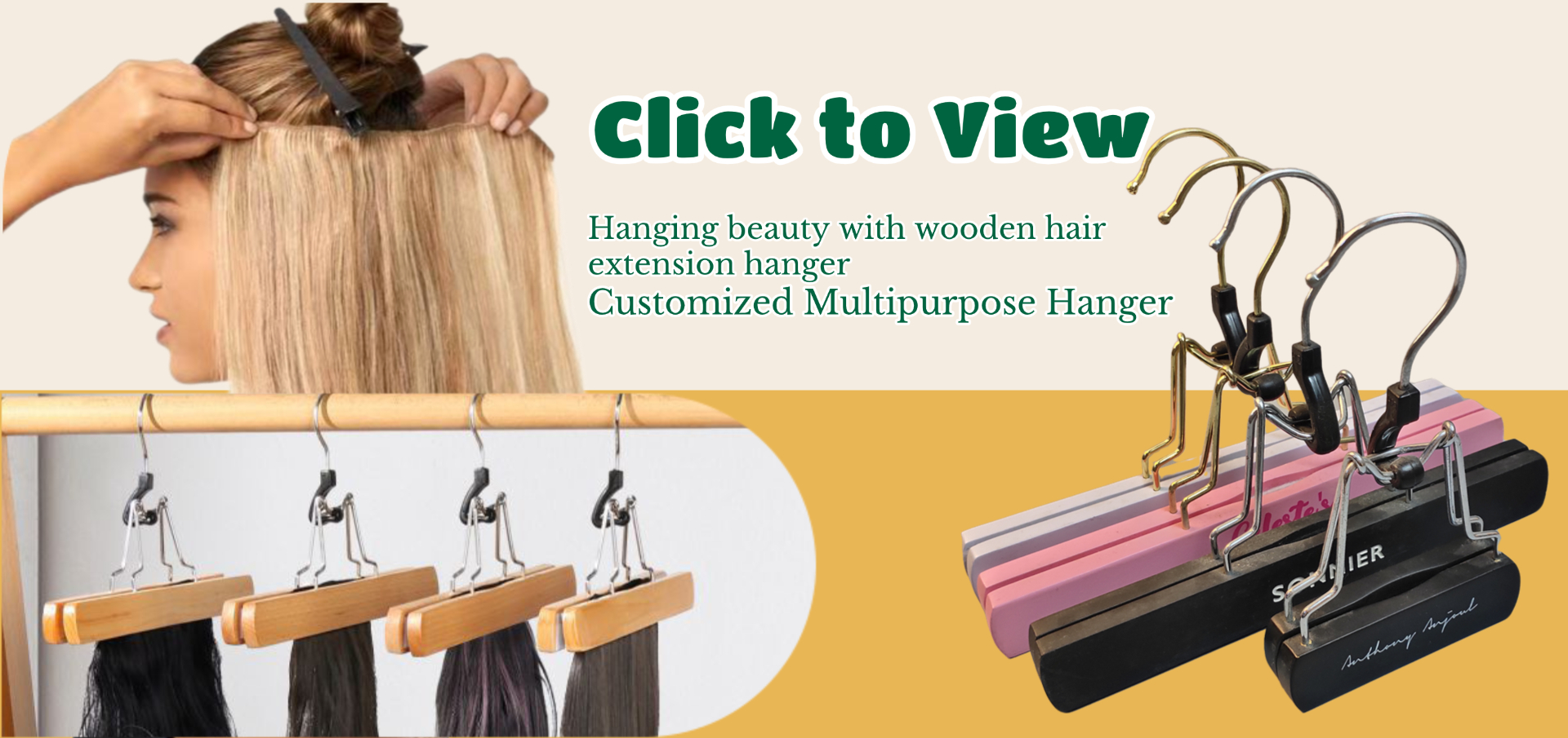 Hair Extensions Hangers Manufacturer