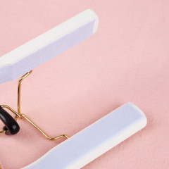 Wig hair extension hanger with gold hook