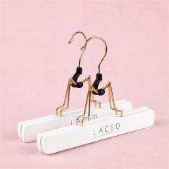 Wig hair extension hanger with gold hook