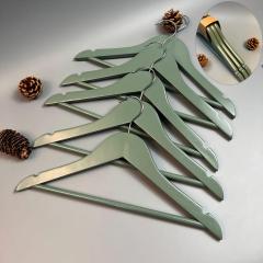 Childrens custom color wooden hangers