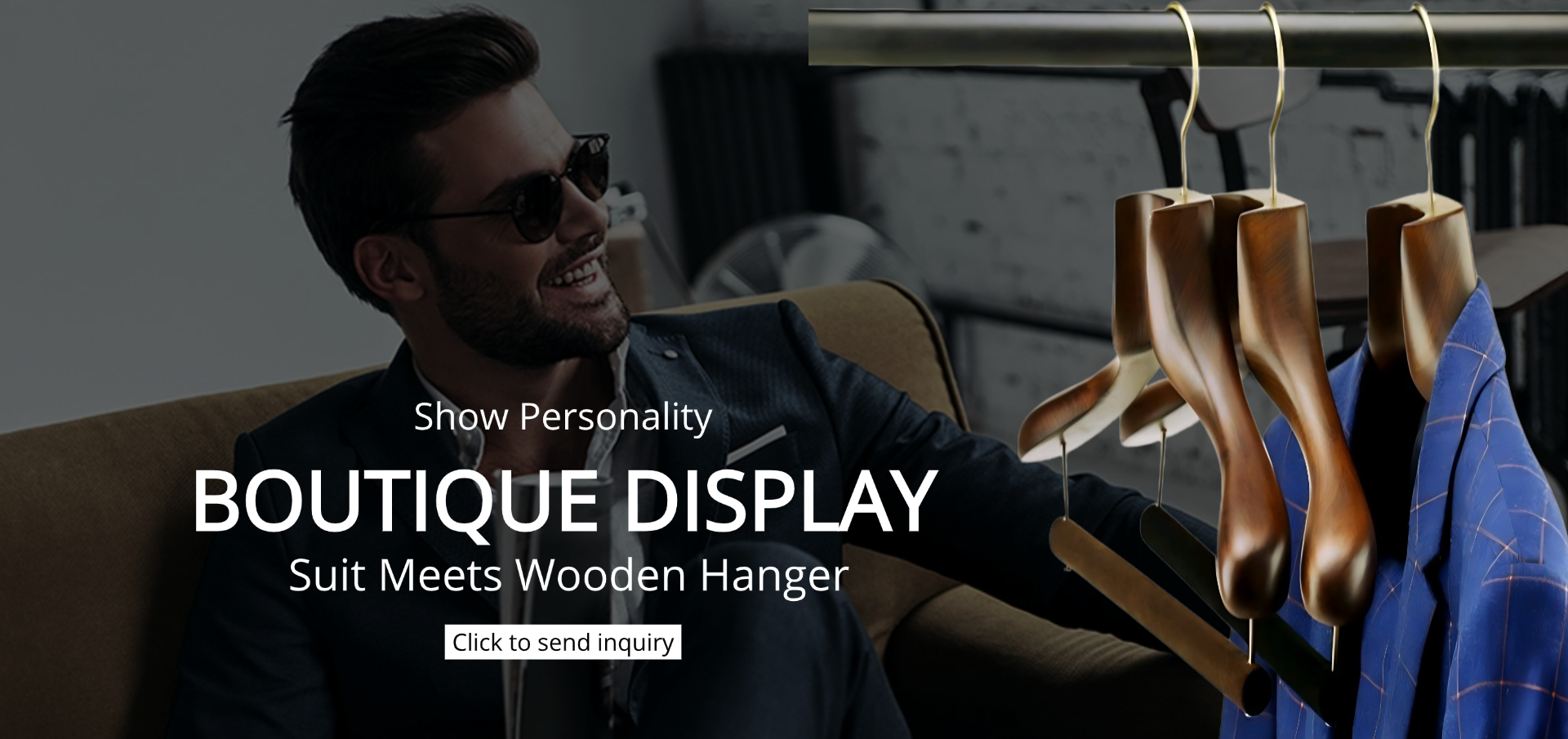 Best custom wooden hangers manufacturer Inspring