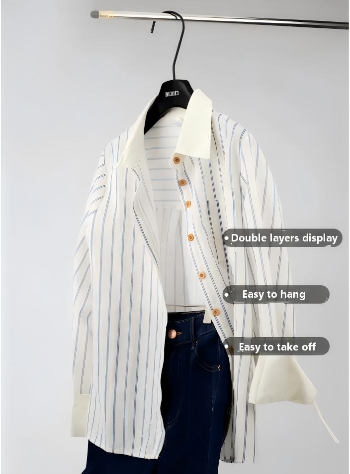 clothes hangers with clips 