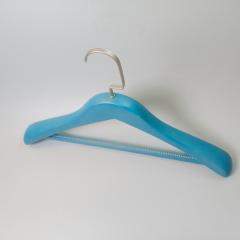 Custom color wooden coat clips hangers