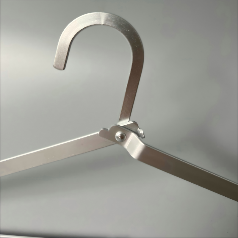 Space Saving Folding Portable Aluminum Travel Clothes Hanger