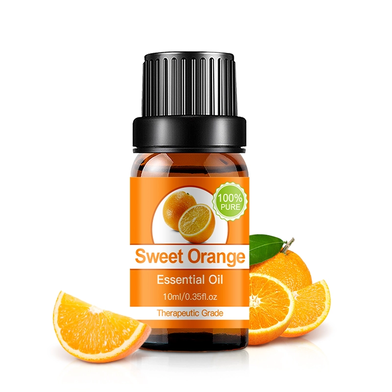 WATERCOME Sweet Orange 10ml Natural Organic Essential Oil for Massage Aromatherapy Diffuser