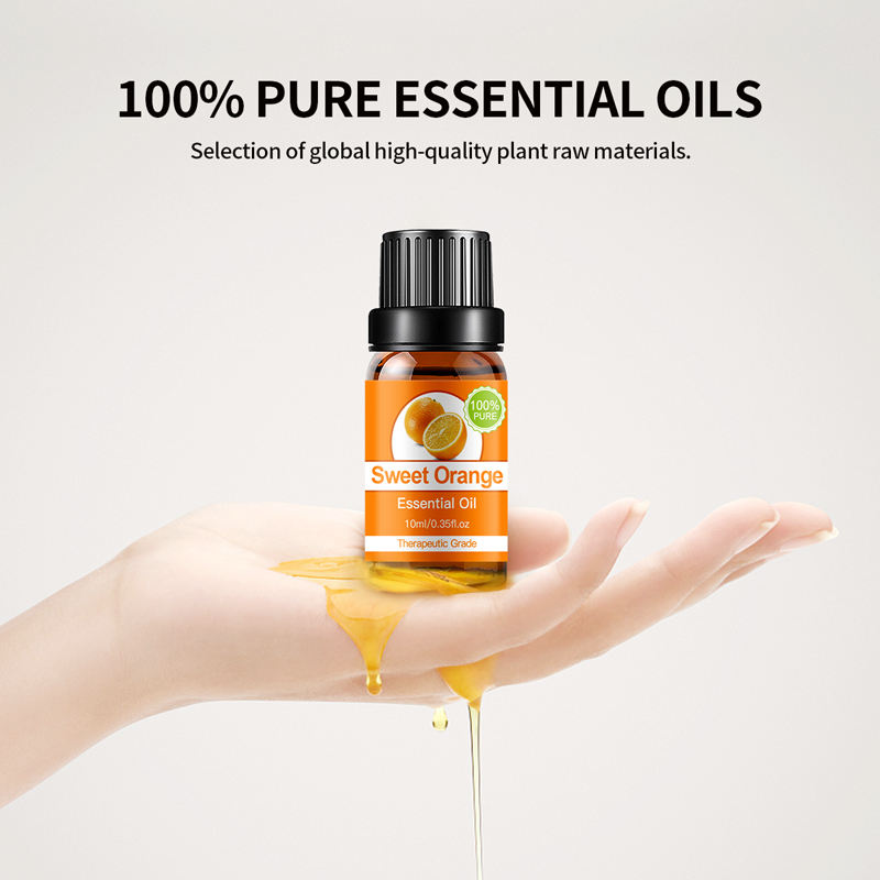 WATERCOME 6 PCS Natural Organic Pure Essential Oil Gift Box Massage Aromatherapy Diffuser Oil