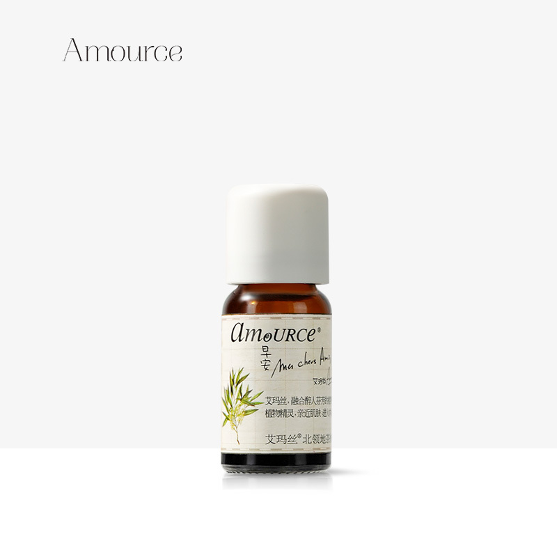 Amource Tea Tree Essential Oil for Remove Acne Relieves Oiliness Soothes Red Pimples Lighten Acne Scars 10ml